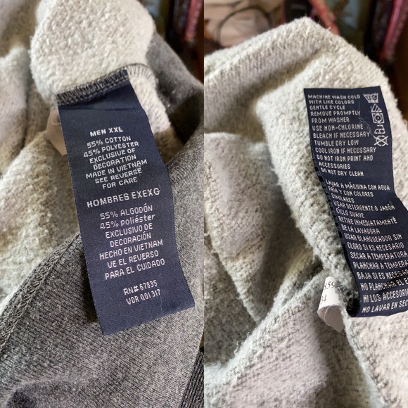 Nautica; Gray; Pullover; ZIP Up - Picture 8 of 10